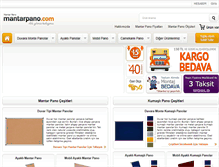 Tablet Screenshot of mantarpano.com